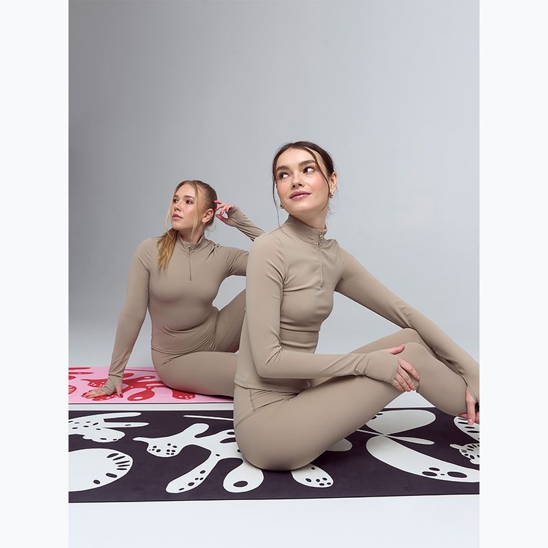 Longsleeve damski JOYINME Motion LS 1/4 Zip sage 5