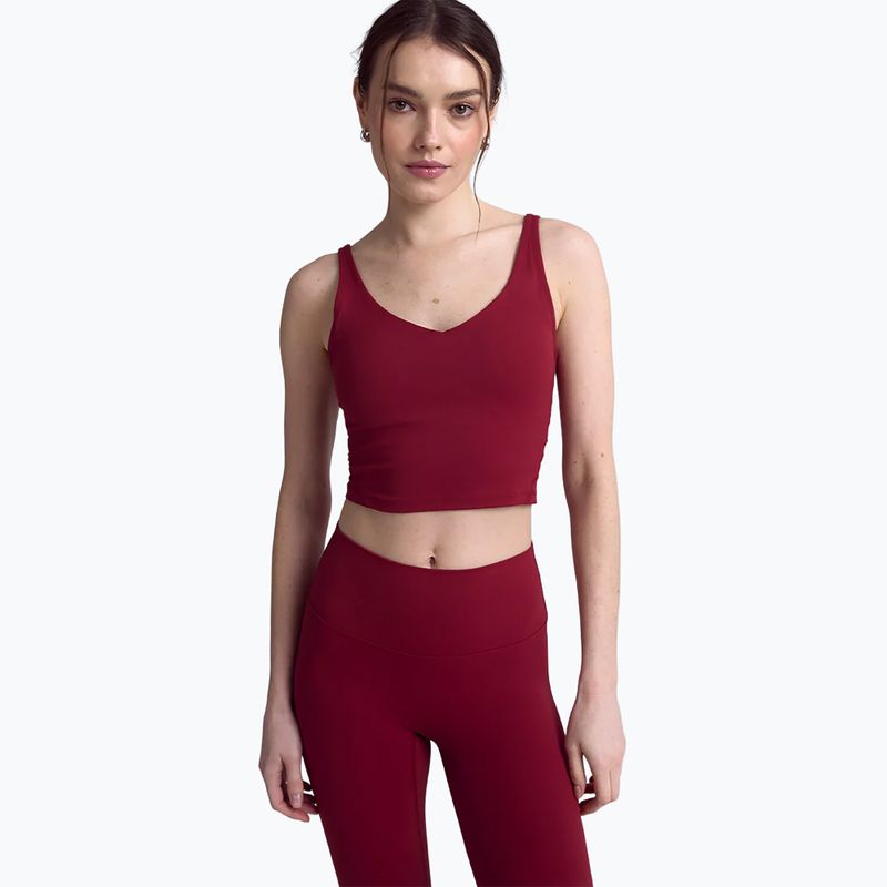 Damentop für Yoga JOYINME Grace red wine