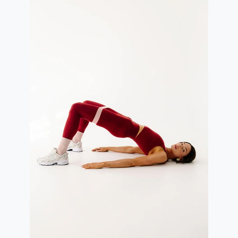 Damen-Yoga-Leggings JoyInMe Oneness Ease 7/8 red wine 6