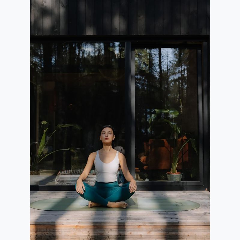 Damen-Yoga-Leggings JoyInMe Oneness Ease 7/8 black green 4