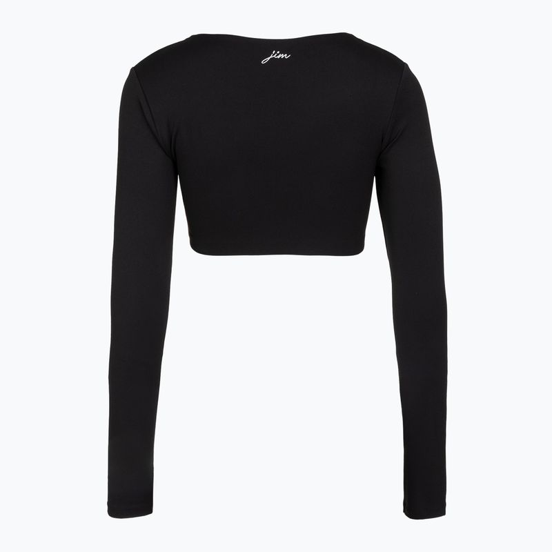 Damentop für Yoga JoyInMe Core Crop Top black 2