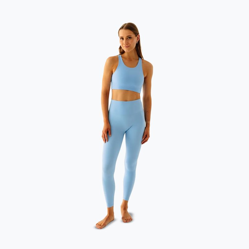 Damen-Yoga-Leggings JoyInMe Oneness Yoga 7/8 blue chia 2