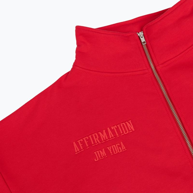 Fleecejacke für Damen JoyInMe Zip Flow Sweatshirt berry crash 3