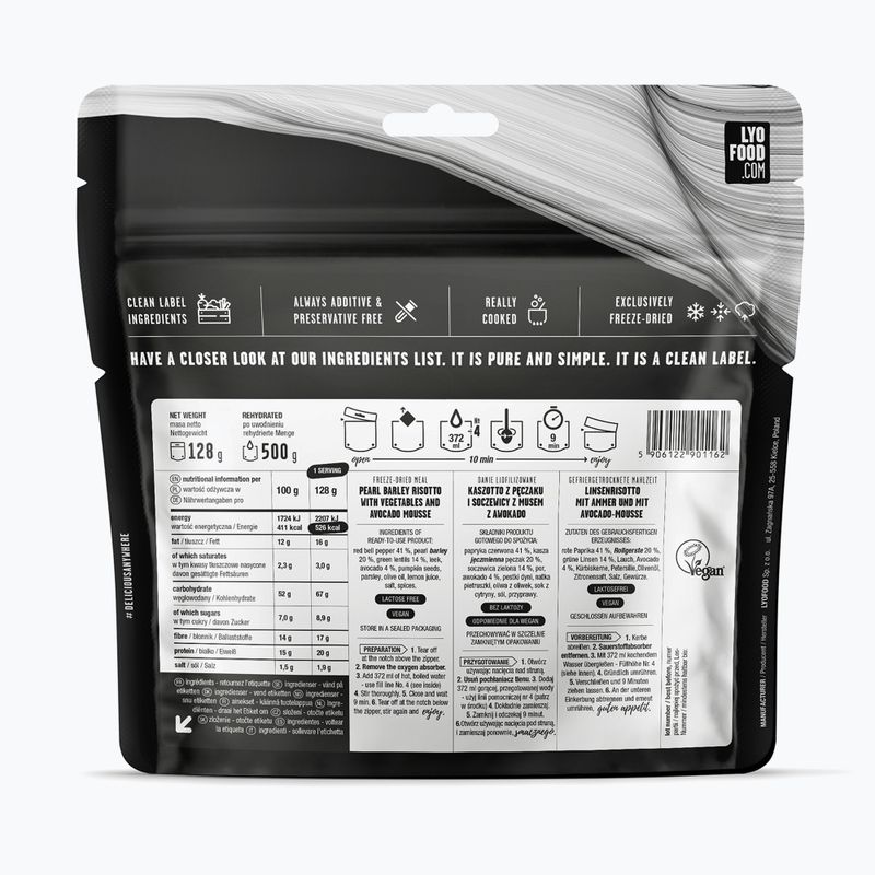 Gefriergetrocknete Lebensmittel LYOFOOD Bunch Porridge 500 g 2