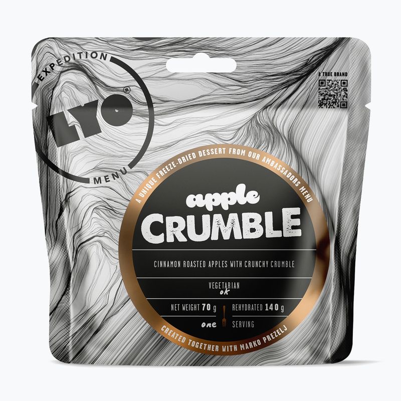 Gefriergetrocknete Lebensmittel LYOFOOD Apple Crumble 140 g