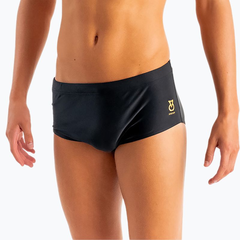 Schwimm-Boxershorts Herren SWEEP Classic Opium Schwarz