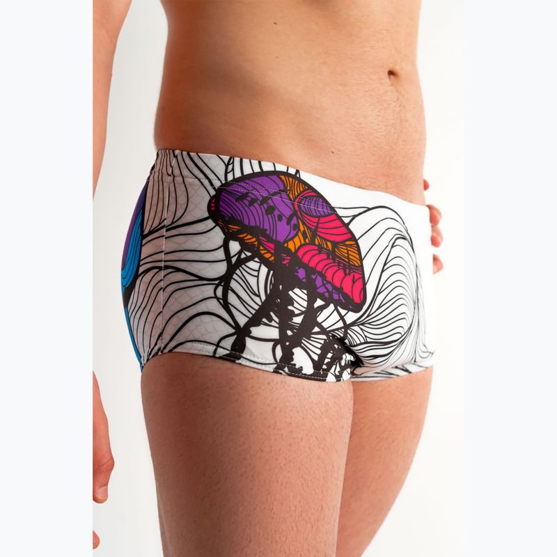 SWEEP Aqua Medusa Herren-Schwimmboxer weiß