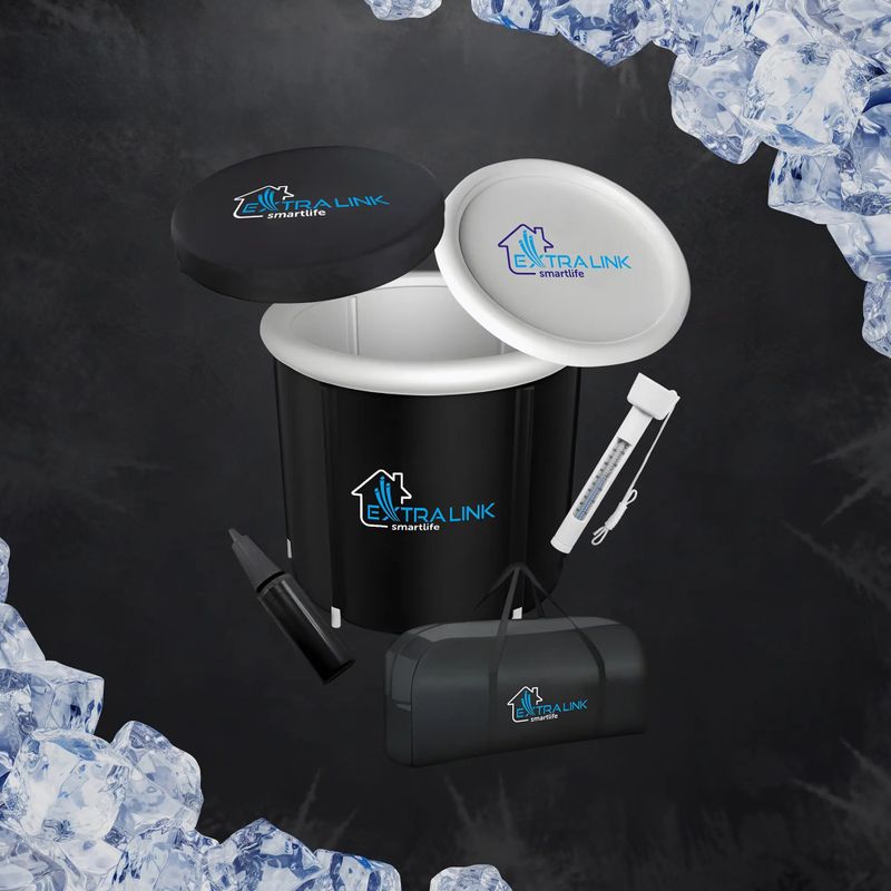 Eisbadewanne Extralink Bathtube black 3