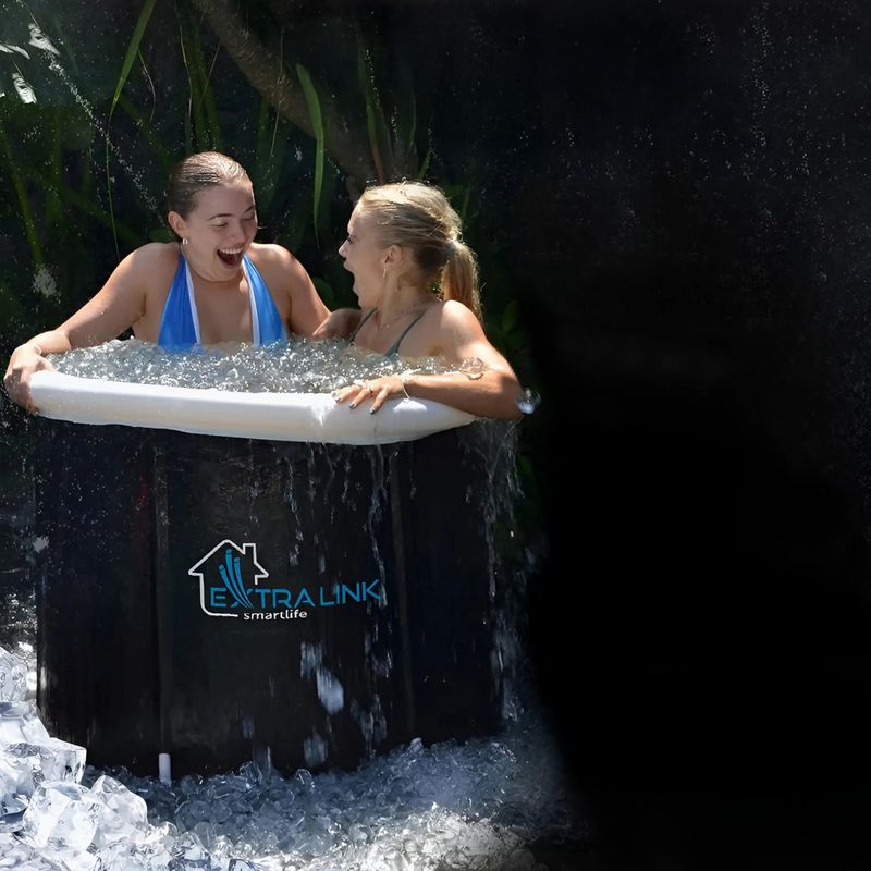 Eisbadewanne Extralink Bathtube black 6