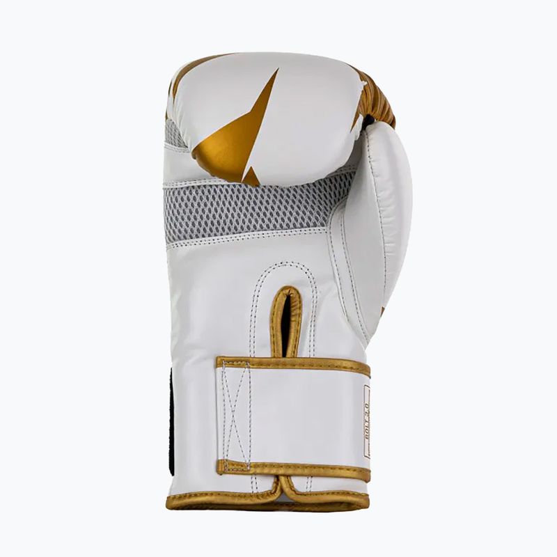 Boxhandschuhe StormCloud Bolt 3.0 white/gold 5