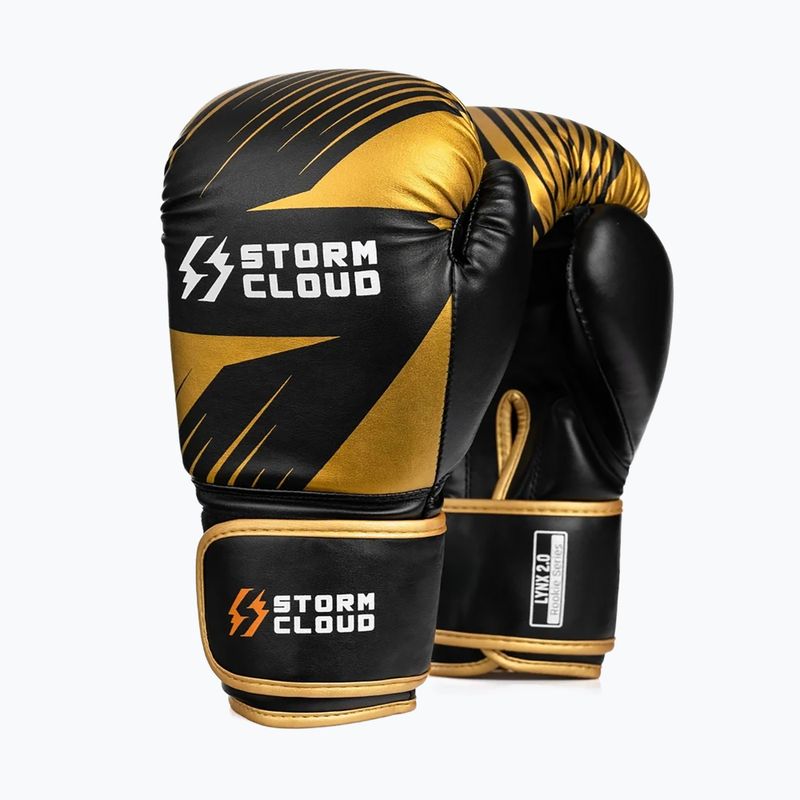 Boxhandschuhe StormCloud Lynx 2.0 black/gold 2