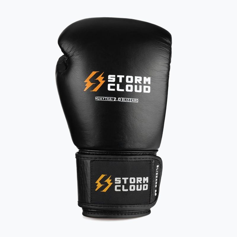 Boxhandschuhe StormCloud Muay Thai Blizzard 2.0 black/white 2