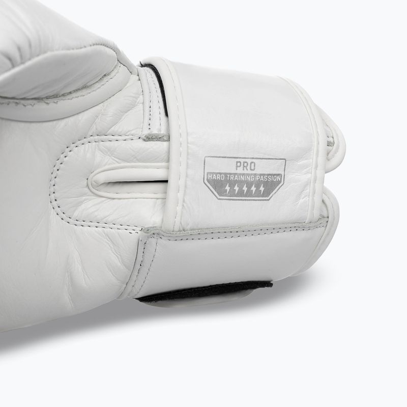Boxhandschuhe StormCloud Muay Thai Blizzard 2.0 white/silver 8