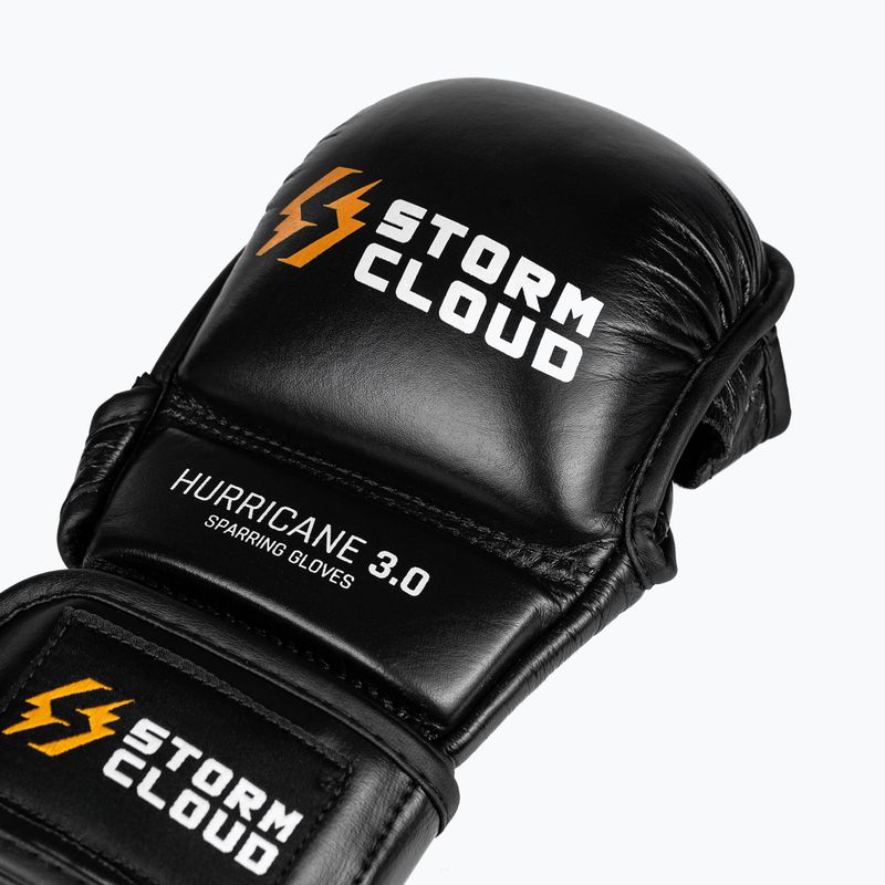 Sparringhandschuhe StormCloud Hurricane 3.0 black/white 6