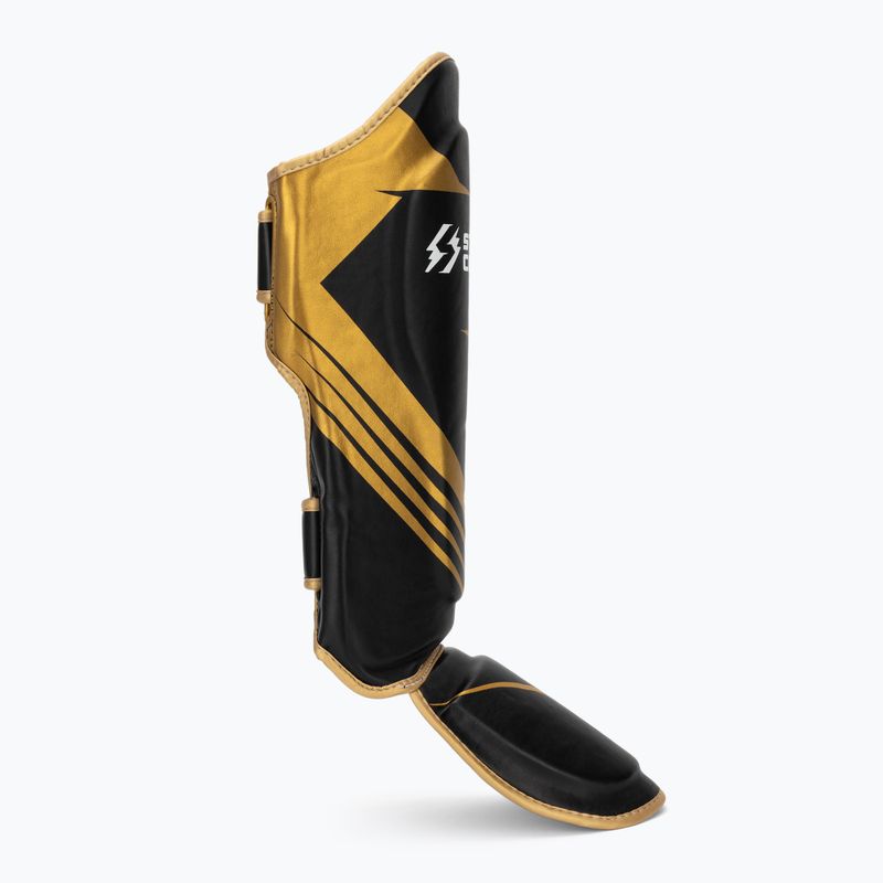 Schienbeinprotektoren StormCloud Lynx 2.0 black/gold 2