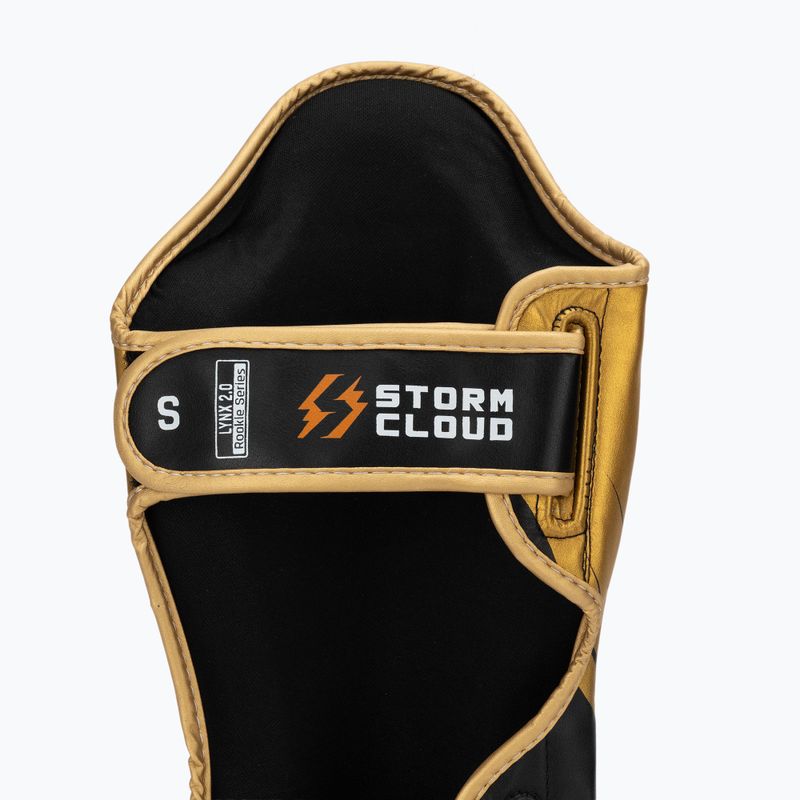 Schienbeinprotektoren StormCloud Lynx 2.0 black/gold 7