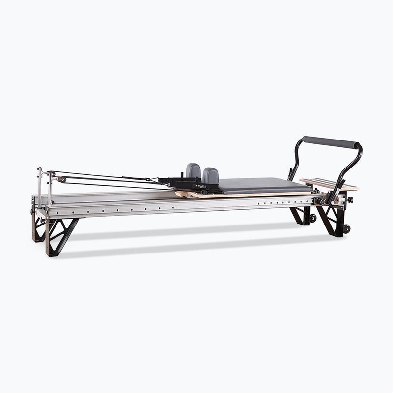 Reformer mit verschiebbarem Fußbügel Innwell Aluminium silber/schwarz