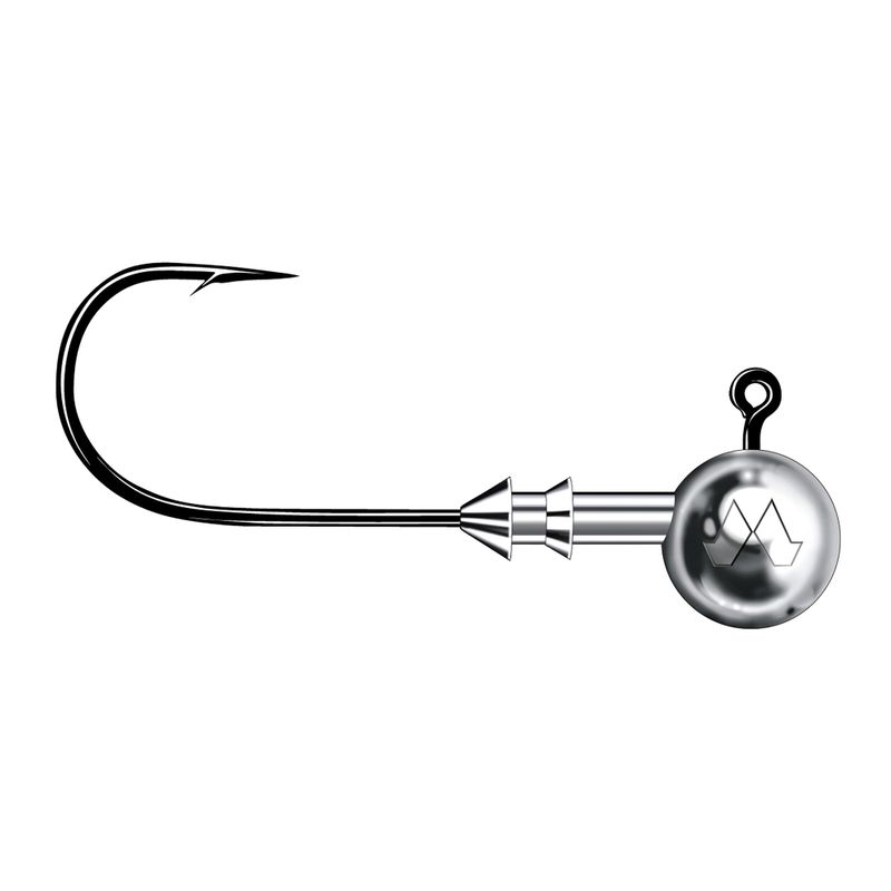 Mustad Classic Jigkopf 3 Stk. 4/0 silber PDF-724-050-040