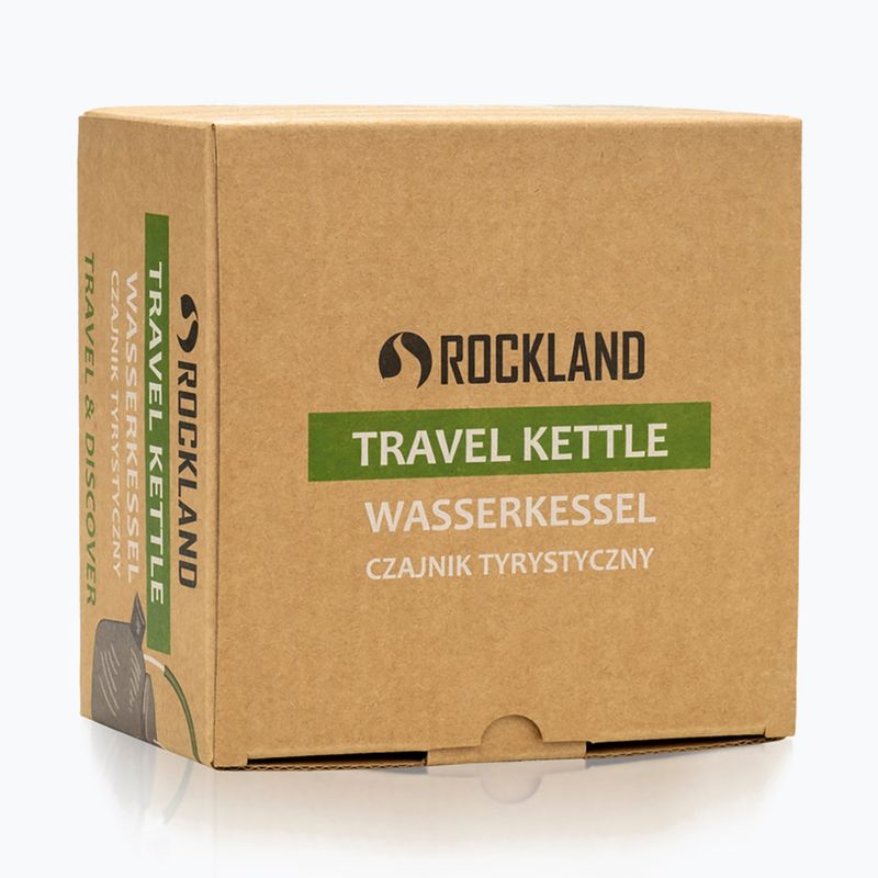 Rockland Reise-Wasserkocher 0,8 l grau/grün 10