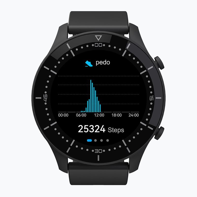 Media-Tech Genua Uhr schwarz 8