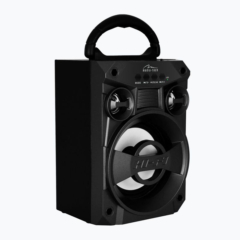 Media-Tech Boombox LT mobiler Lautsprecher schwarz/grau    Neu