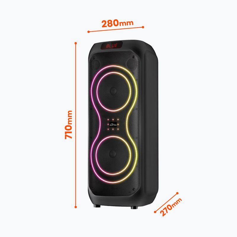 Mobiler Lautsprecher Media-Tech Power Audia Max black 11