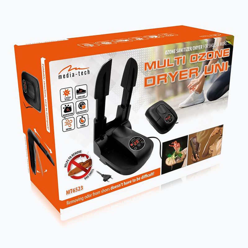 Media-Tech Multi Ozon-Trockner Uni schwarz 14