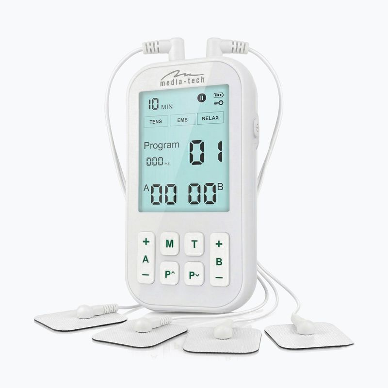 Massagegerät Media-Tech Tens/Ems Physiotherapy white