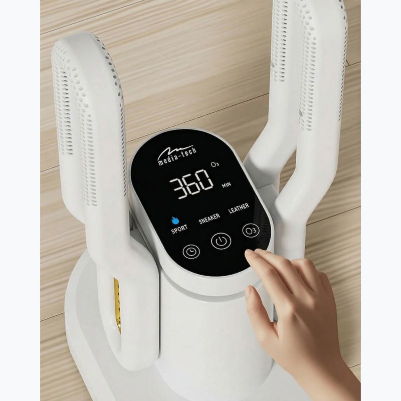 Schuhtrockner Media-Tech Ozone Pro+ white/yellow 11