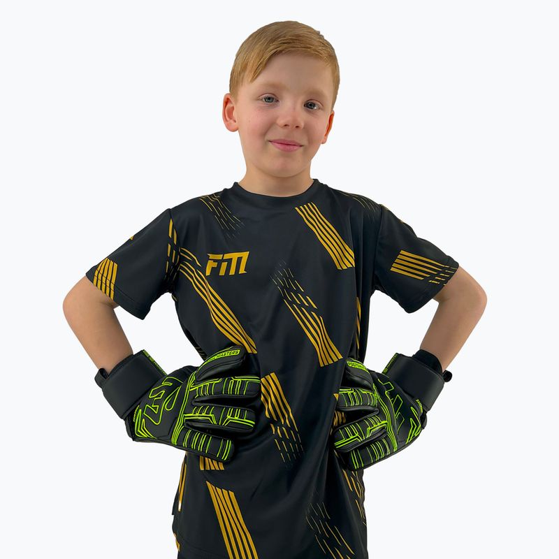 Football Masters Symbio NC fluo Kinder-Torwarthandschuhe