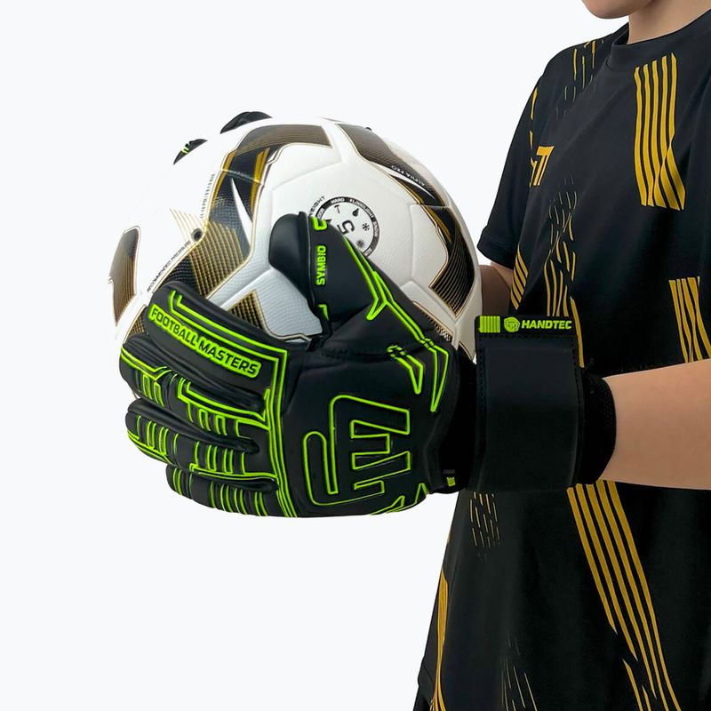 Football Masters Symbio NC fluo Kinder-Torwarthandschuhe