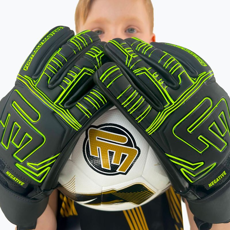 Football Masters Symbio NC fluo Kinder-Torwarthandschuhe