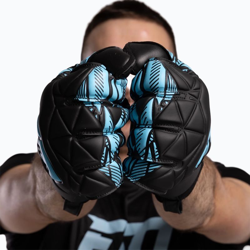 Torwarthandschuhe Football Masters Invictus X Training schwarz/blau 9