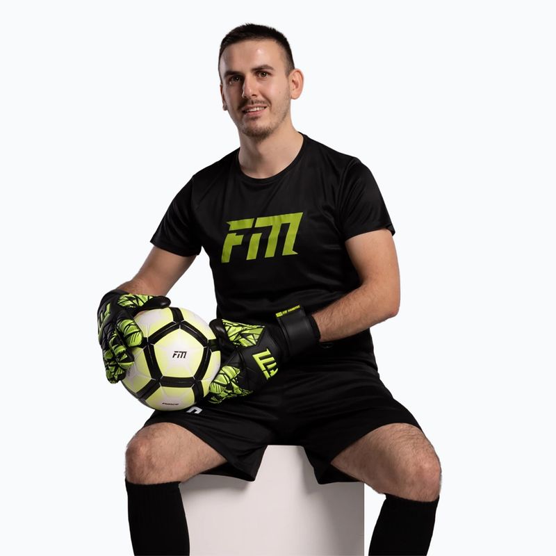 Torwarthandschuhe Football Masters Invictus X Training black/green 8