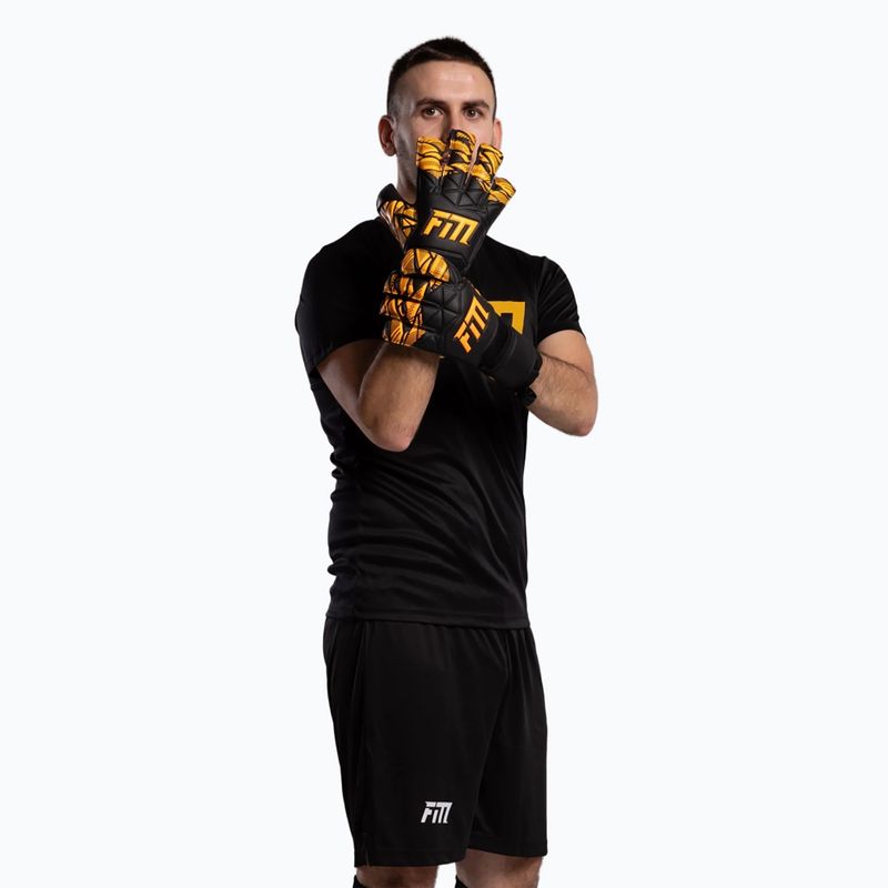 Torwarthandschuhe Football Masters Invictus X Training schwarz/orange 3