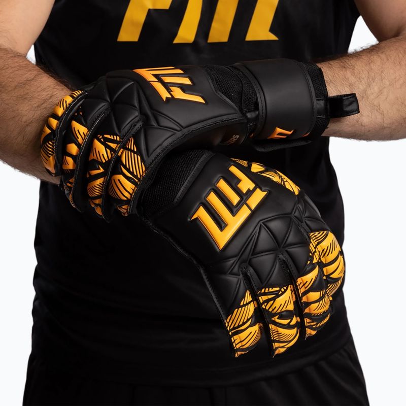 Torwarthandschuhe Football Masters Invictus X Training schwarz/orange 6