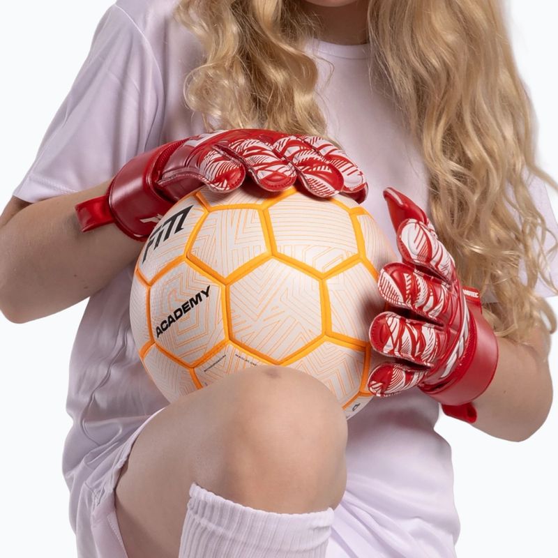 Kinder-Torwarthandschuhe Football Masters Invictus X Jr rose 4