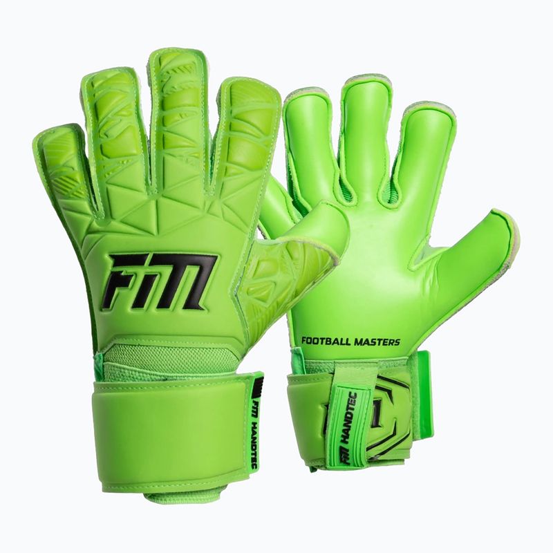 Kinder-Torwarthandschuhe Football Masters Invictus X Jr lime