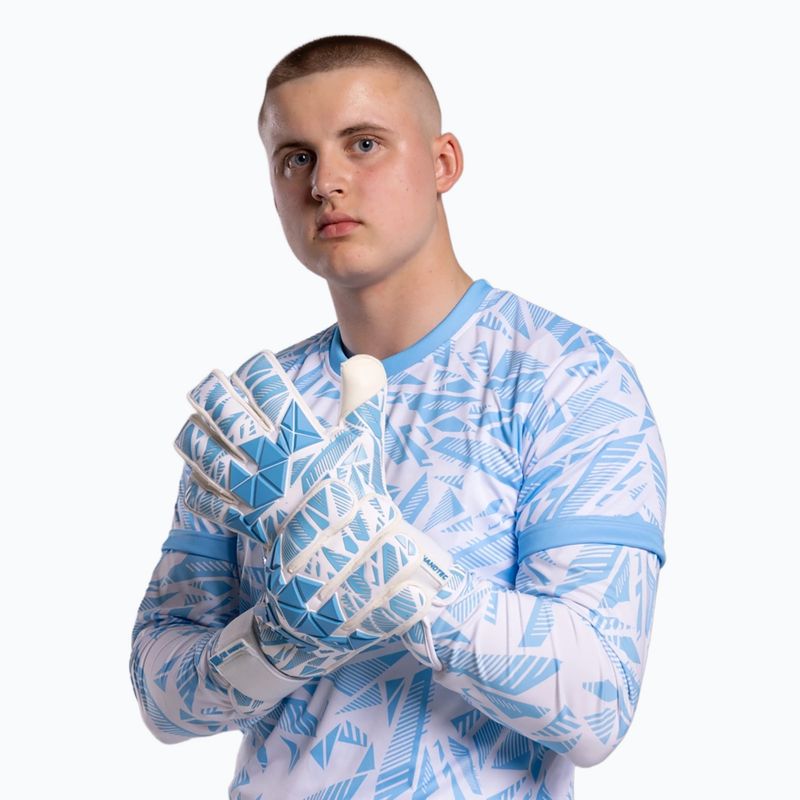 Torwarthandschuhe Football Masters Invictus X PRO white/blue 2