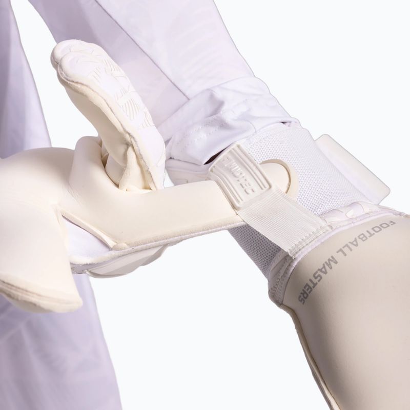 Torwarthandschuhe Football Masters Invictus X PRO all white 6