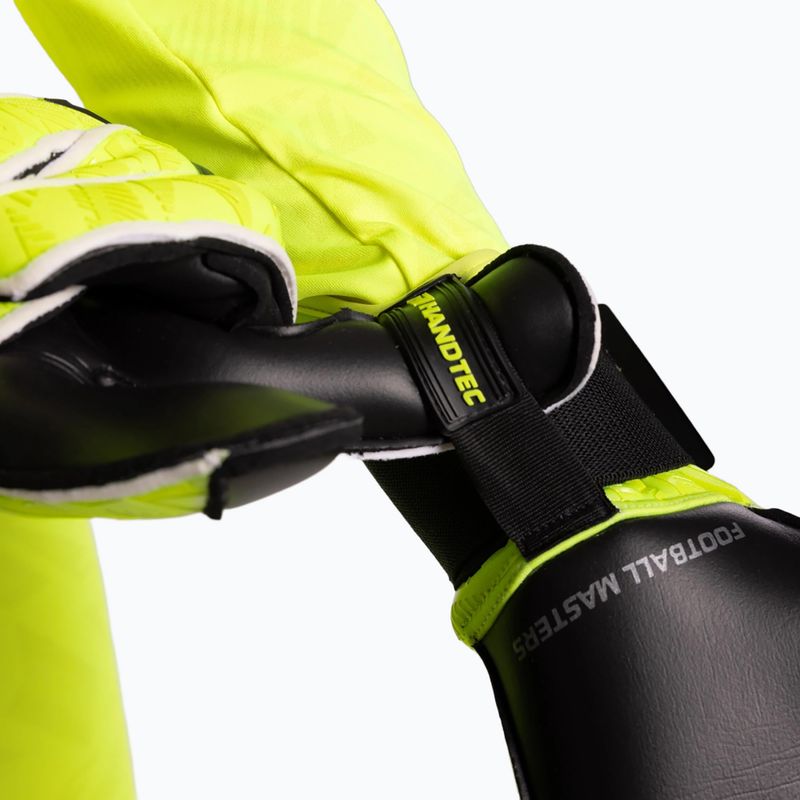 Torwarthandschuhe Football Masters Invictus X PRO yellow fluo 7