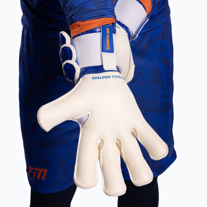 Torwarthandschuhe Football Masters Invictus X PRO blue/orange 5