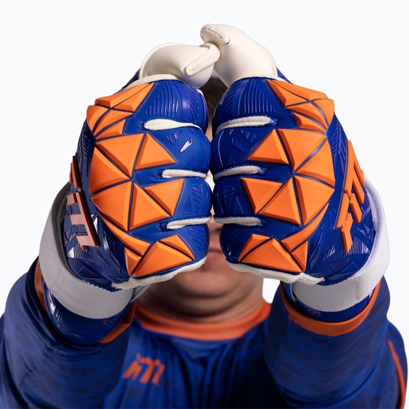 Torwarthandschuhe Football Masters Invictus X PRO blue/orange 6