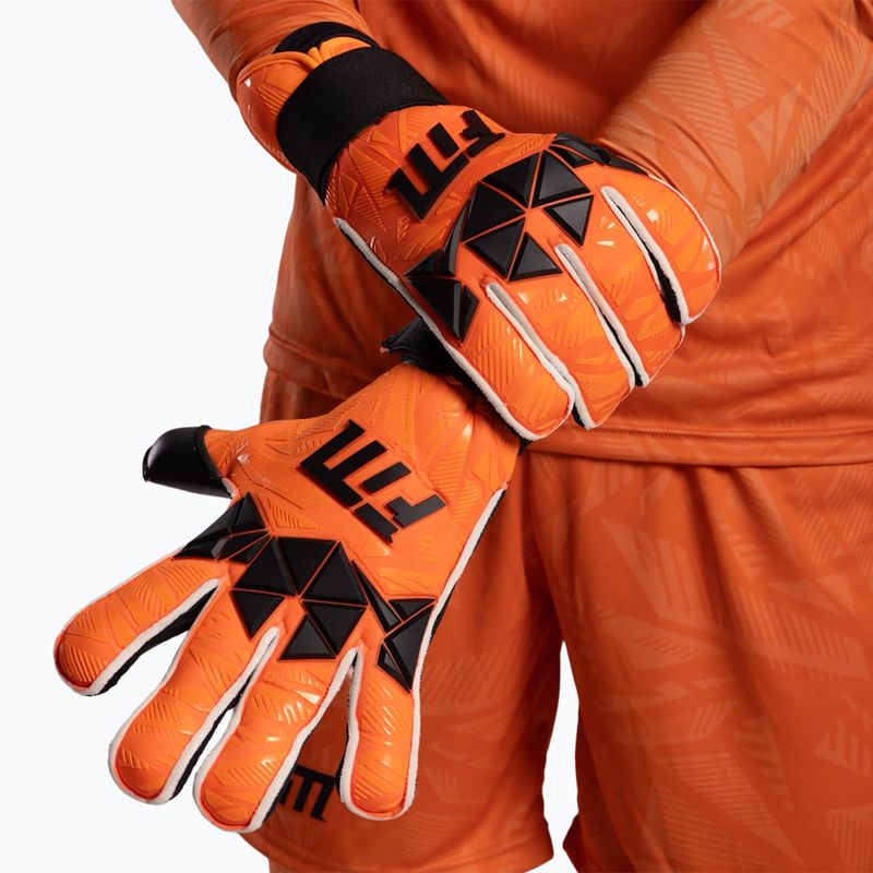 Torwarthandschuhe Football Masters Invictus X PRO orange fluo 8
