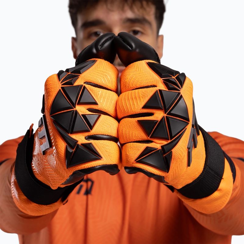 Torwarthandschuhe Football Masters Varis X PRO orange fluo 5