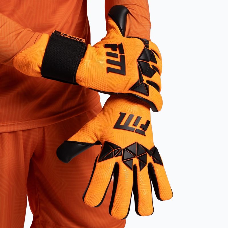 Torwarthandschuhe Football Masters Varis X PRO orange fluo 6