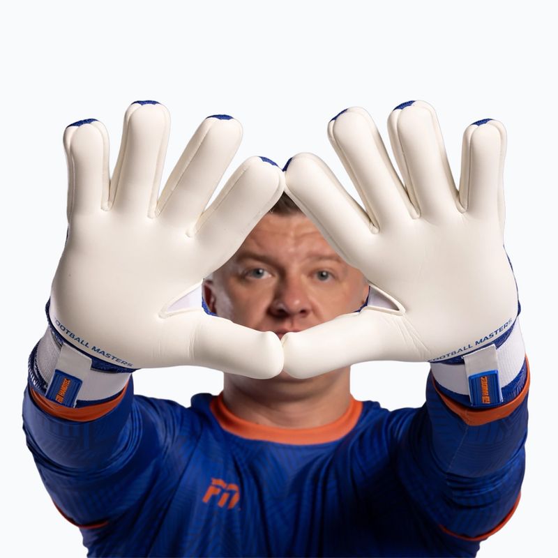 Torwarthandschuhe Football Masters Varis X PRO blue/orange 8