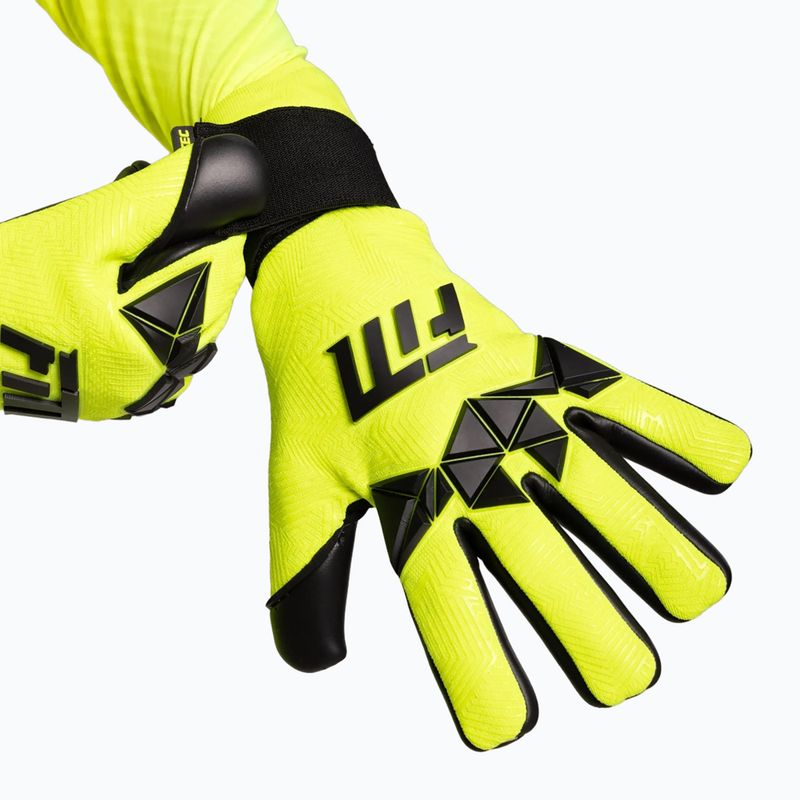 Torwarthandschuhe Football Masters Varis X PRO yellow fluo 6
