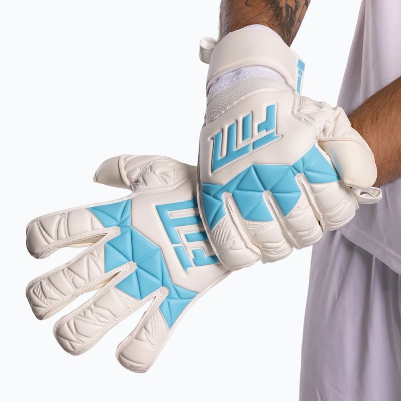 Torwarthandschuhe Football Masters Invictus X weiß/blau 8