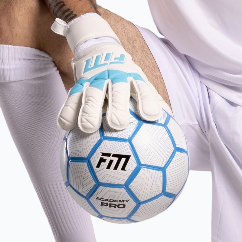 Torwarthandschuhe Football Masters Invictus X weiß/blau 9